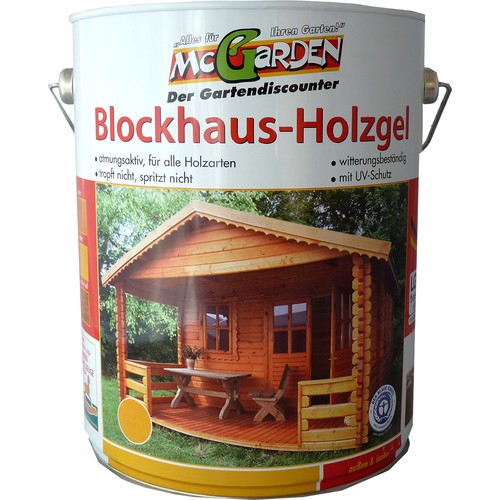 Mcgarden blockhaus holzgel - blockhaus-holzgel, 5l